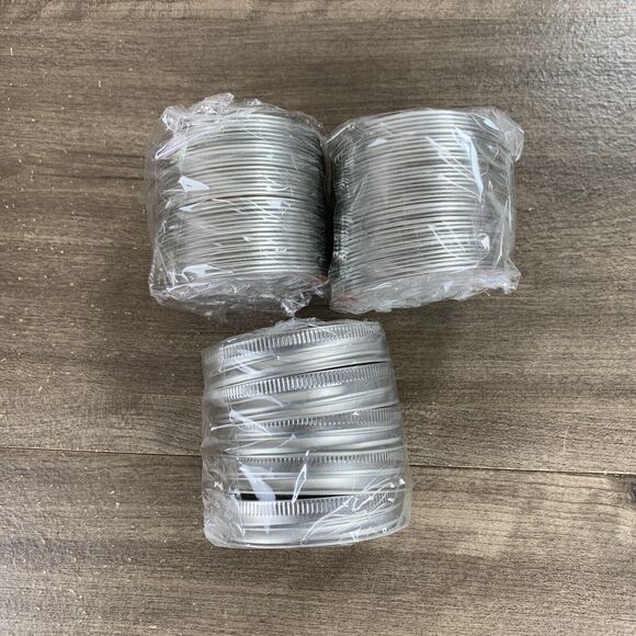 102 Canning Lids,70MM Mason Jar Lids,Seal and leak-proof Split-Type w/5 PCS Ring - Picture 8 of 12